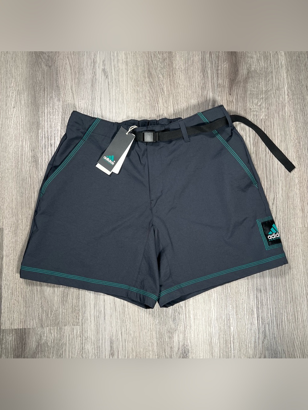 New adidas Equipment EQT Shorts Mens M Black JW9880 Gorpcore Utility Golf $120